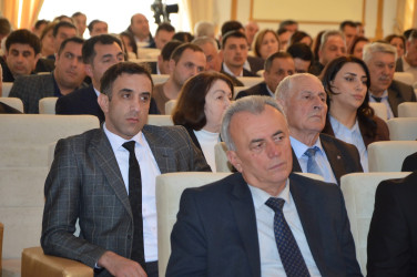 Rayon İcra Hakimiyyətində Quba rayonunda 2025-ci ildə sosial-iqtisadi inkişafın yekunları və qarşıda duran vəzifələrlə bağlı yığıncaq keçirilib.