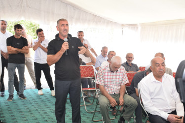 Birinici Nügədi kəndinin “Almazqazmalar” yaşayış məntəqəsində vətəndaşların səyyar qəbulu keçirildi