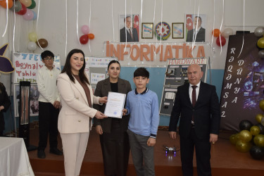 Hikmət Hüseynov adına 4 nömrəli humanitar fənlər təmayüllü məktəb-liseydə “Rəqəmsal Dünya” adlı tədbiri keçirilmişdir.