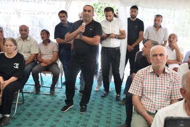 Birinici Nügədi kəndinin “Almazqazmalar” yaşayış məntəqəsində vətəndaşların səyyar qəbulu keçirildi