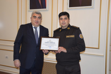 Qubada Fövqəladə Hallar Nazirliyi işçilərinin peşə bayramı günü və Nazirliyin yaradılmasının 20-ci il dönümü münasibətilə tədbir keçirilib.