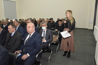 Vəlvələ kəndində növbəti səyyar vətəndaş qəbulu keçirilib.