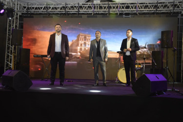 Qubada Şanlı Zəfərin beşinci ildönümü münasibətilə möhtəşəm bayram konserti keçirilib.