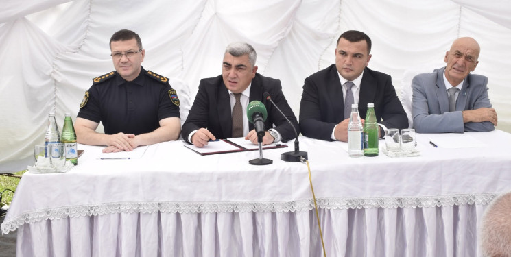 Yuxarı Digah kəndində səyyar vətəndaş qəbulu keçirilib.