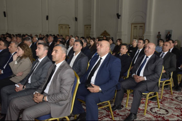 Qubada Ümummilli Lider Heydər Əliyevin anadan olmasının 103-cü ildönümünə həsr olunmuş konfrans keçirilmişdir.