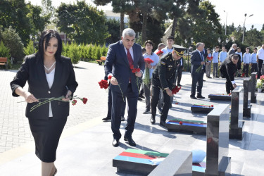 Qubada 20 Sentyabr - Dövlət Suverenliyi Günü münasibətilə tədbir keçirilib.