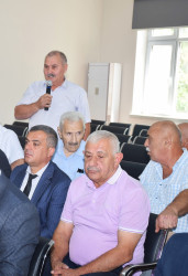 Quba Rayon İcra Hakimiyyətinin başçısı İlqar Mahmudov Digah kəndində səyyar vətəndaş qəbulu keçirib.