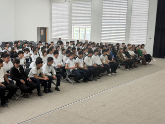 "Gələcəyini qoru, Narkotikə Yox De" adlı maarifləndirici silsilə tədbirlər keçirilmişdir.