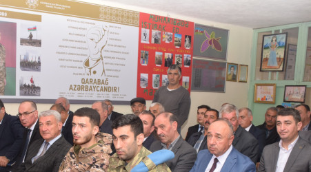 İlqar Mahmudov Amsar kənd inzibati ərazi dairəsi üzrə vətəndaşların səyyar qəbulunu keçirmişdir.