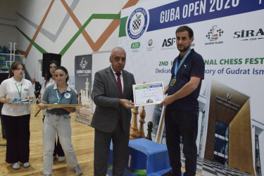“Quba Open 2026” II Beynəlxalq Şahmat Festivalına yekun vurulub.