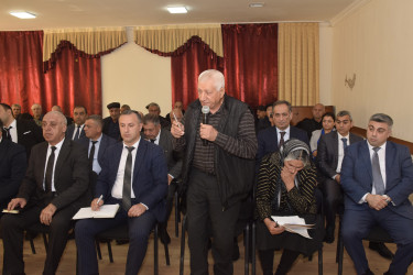 Qaraçay qəsəbəsində növbəti səyyar vətəndaş qəbulu keçirilib.