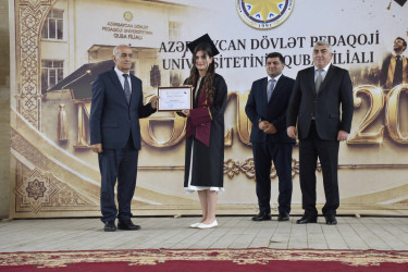 ADPU-nun Quba filialında 31-ci məzun buraxılışı münasibətilə təntənəli mərasim keçirilib.