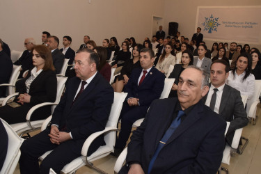 Yeni Azərbaycan Partiyası Quba rayon təşkilatı tərəfindən bu il gənclər arasında Ümumilli Lider Heydər Əliyev irsinin öyrənilməsi ilə bağlı məşğələlərə yekun vurulub.