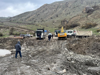 Güclü və aramsız yağıntıların fəsadlarının aradan qaldırılması, sakinlərin sosial vəziyyətinin diqqətdə saxlanılması üçün zəruri addımlar atılır.