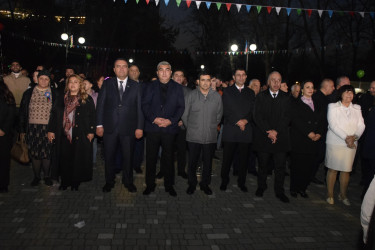 Qubada Şanlı Zəfərin beşinci ildönümü münasibətilə möhtəşəm bayram konserti keçirilib.