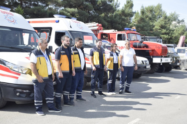 Qubada mülki müdafiə üzrə xəbərdarlıq və toplanış məşqi keçirilib.