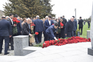 31 Mart - Azərbaycanlıların Soyqırımı Günü ilə əlaqədar Quba şəhərində “Soyqırımı memorial kompleksi” ziyarət olunmuşdur.