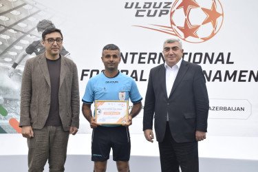 12 yaşadək futbolçular arasında III “Ulduz Cup” beynəlxalq futbol turnirinin final oyunu keçirilib.
