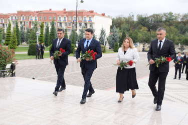 Quba rayonunda 5 oktyabr - Beynəlxalq Müəllimlər Günü münasibətilə regional konfrans keçirilib.