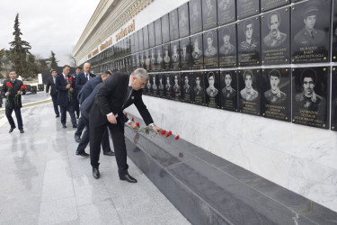 31 Mart - Azərbaycanlıların Soyqırımı Günü ilə əlaqədar Quba şəhərində “Soyqırımı memorial kompleksi” ziyarət olunmuşdur.