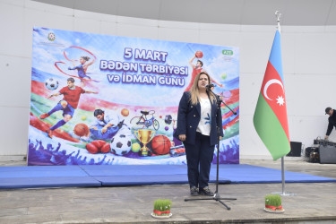 Quba şəhərində 5 mart - Bədən Tərbiyəsi və İdman gününə həsr olunmuş tədbir keçirilib.