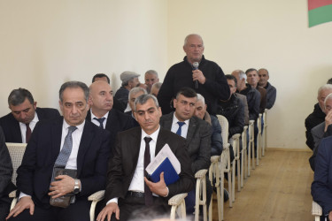 Çartəpə kəndində səyyar vətəndaş qəbulu keçirilib.