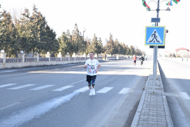 Quba şəhərində “Prezident kuboku” uğrunda marafon qaçışı keçirilib.