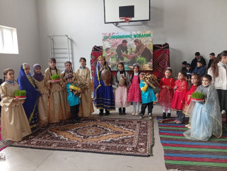 Quba rayonunun İspik kəndində Su çərşənbəsi ilə bağlı bayram tədbiri  keçirilmişdir.