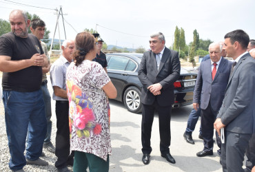 İsnovqışlaq kəndində səyyar vətəndaş qəbulu keçirilib.