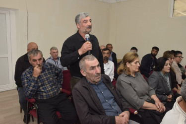 Susay kəndində səyyar vətəndaş qəbulu keçirilib.