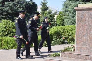 Qubada 2 iyul - Polis işçilərinin peşə bayramı günü qeyd olundu.
