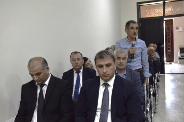 Qonaqkənd qəsəbəsində səyyar vətəndaş qəbulu keçirilib.