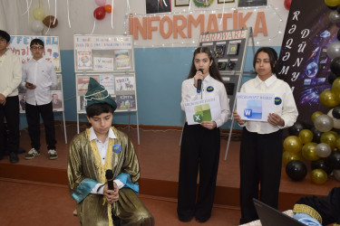 Hikmət Hüseynov adına 4 nömrəli humanitar fənlər təmayüllü məktəb-liseydə “Rəqəmsal Dünya” adlı tədbiri keçirilmişdir.