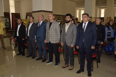 Quba rayon Heydər Əliyev Mərkəzində II Quba Kitab Sərgisinin açılış mərasimi keçirilib.