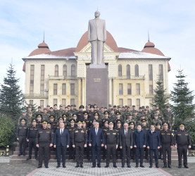 Qubada Fövqəladə Hallar Nazirliyi işçilərinin peşə bayramı günü və Nazirliyin yaradılmasının 20-ci il dönümü münasibətilə tədbir keçirilib.