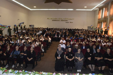 Qubada 20 Sentyabr - Dövlət Suverenliyi Günü münasibətilə tədbir keçirilib.