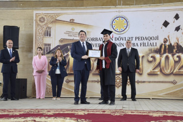 ADPU-nun Quba filialında 31-ci məzun buraxılışı münasibətilə təntənəli mərasim keçirilib.