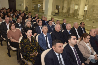 31 Mart - Azərbaycanlıların Soyqırımı Günü ilə əlaqədar Qubada konfrans keçirilib.