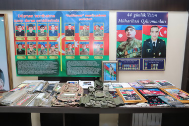 “Vətən uğrunda canından keçənlər” mövzusunda anım tədbiri keçirilmişdir.