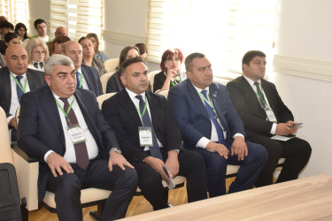 Qubada "Aqrar təhsil və istehsalatın inteqrasiyası: məhsuldarlıq, məşğulluq və ərzaq təhlükəsizliyi" mövzusunda regional konfrans keçirilib.