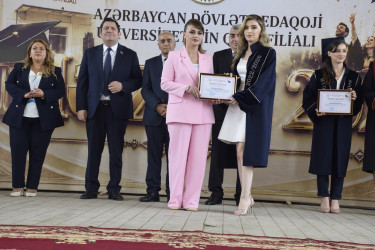ADPU-nun Quba filialında 31-ci məzun buraxılışı münasibətilə təntənəli mərasim keçirilib.