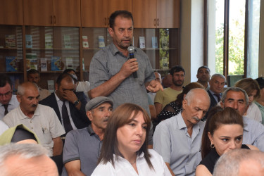 Növbəti səyyar vətəndaş qəbulu Timiryazev kəndində keçirilmişdir.