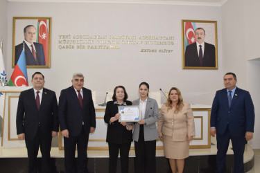 Yeni Azərbaycan Partiyası Quba rayon təşkilatı tərəfindən bu il gənclər arasında Ümumilli Lider Heydər Əliyev irsinin öyrənilməsi ilə bağlı məşğələlərə yekun vurulub.