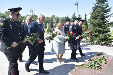 Qubada Ümummilli Lider Heydər Əliyevin anadan olmasının 103-cü ildönümü qeyd olunub.