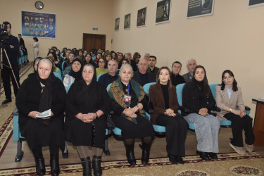 “Vətən üçün şəhid oldum” adlı kitabın təqdimatı keçirilmişdir.