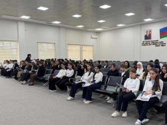 "Gələcəyini qoru, Narkotikə Yox De" adlı maarifləndirici silsilə tədbirlər keçirilmişdir.