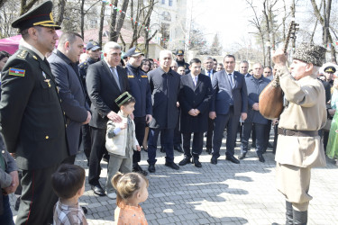 Novruz bayramı münasibətilə Quba şəhərində möhtəşəm ümumrayon tədbiri keçirilib.