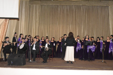 Üzeyir Hacıbəylinin 140 illiyinə həsr olunmuş konsert proqramı keçirilmişdir.