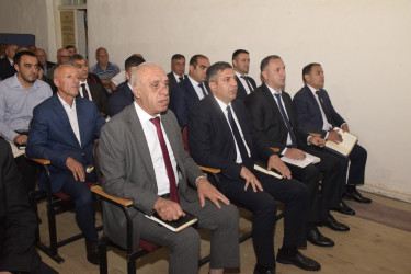 Çiçi kəndində səyyar vətəndaş qəbulu keçirilib.