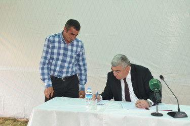 Nütəh kəndində səyyar vətəndaş qəbulu keçirilib.